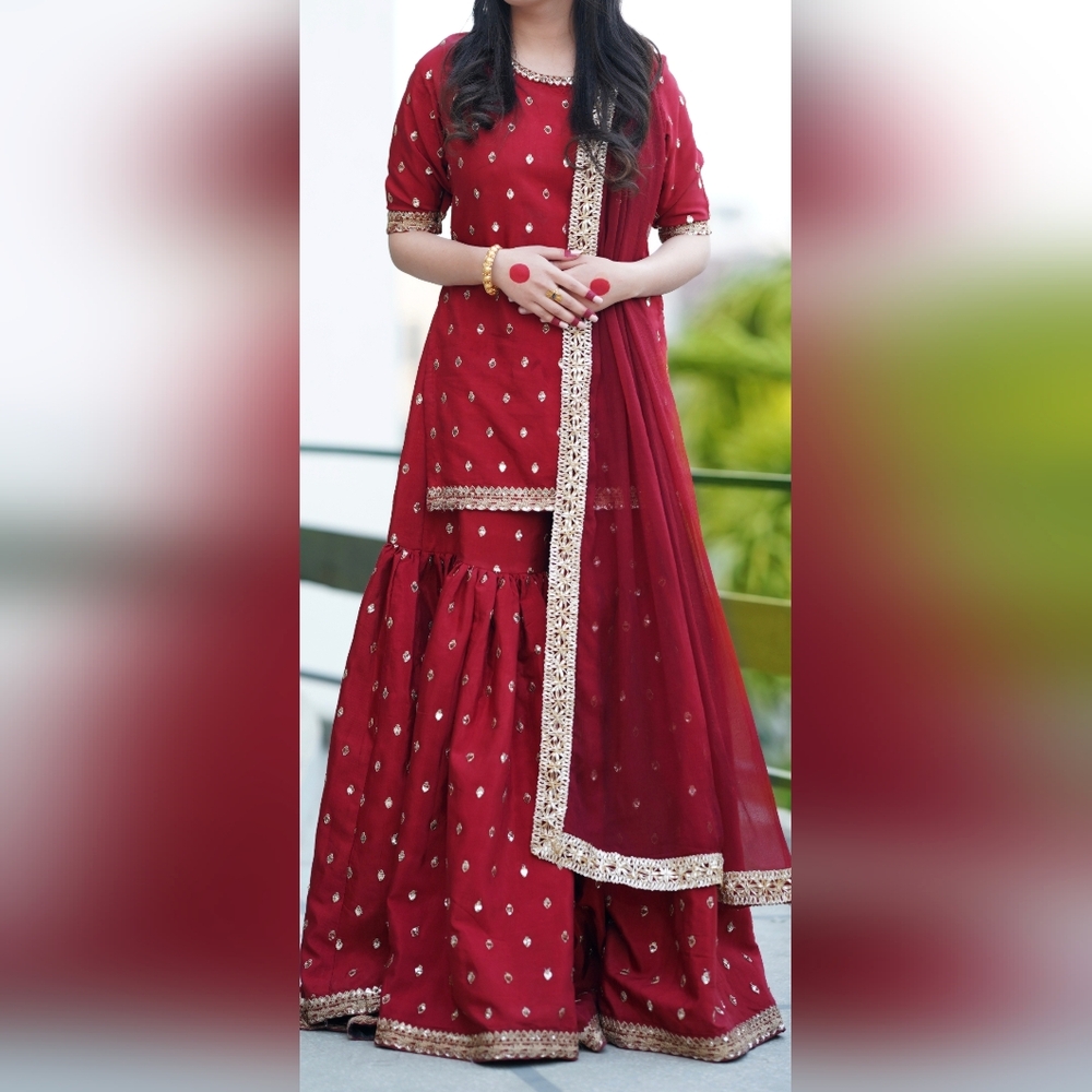 Dyot Shirt And gharara